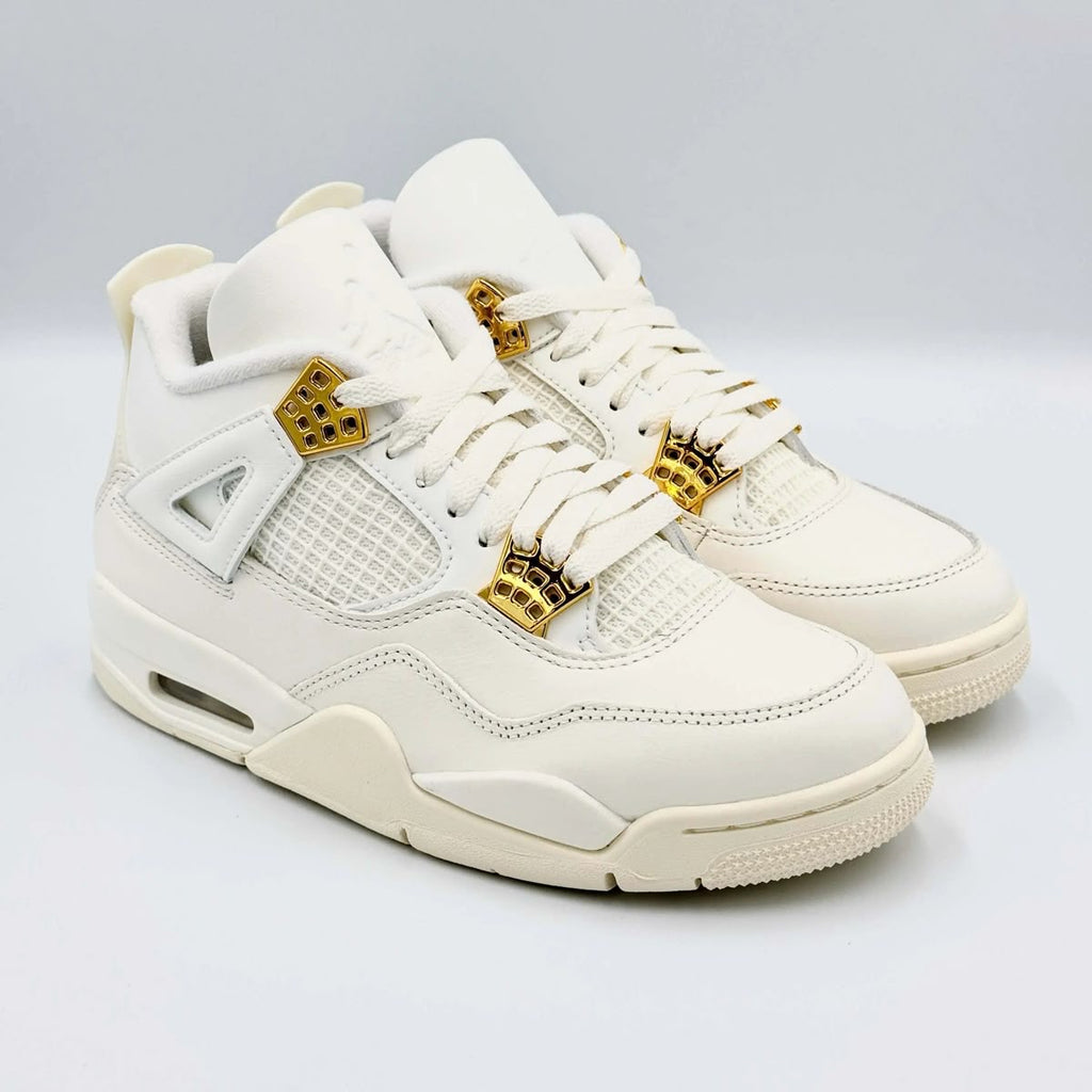 Air Jordan 4 Retro Metallic Gold Sail